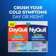 thumbnail image 6 of Vicks NyQuil Severe Cold & Flu Liquicaps, Nighttime Cold & Flu Medicine for Adults, 24 Count, 6 of 8