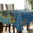 thumbnail image 5 of Yayeee Tablecloths 60" x 120" Rectangle Wrinkle Resistant Party Table Cover, Blue Tree, 5 of 8