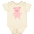 thumbnail image 3 of Inktastic Cute Pig Boys or Girls Baby Bodysuit, 3 of 5