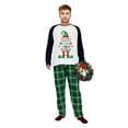 thumbnail image 4 of LuLiaMenton Family Christmas Pajamas, Red Plaid WE ARE FAMILY Matching Sleepwear, 7-8Y-Kid, 4 of 6