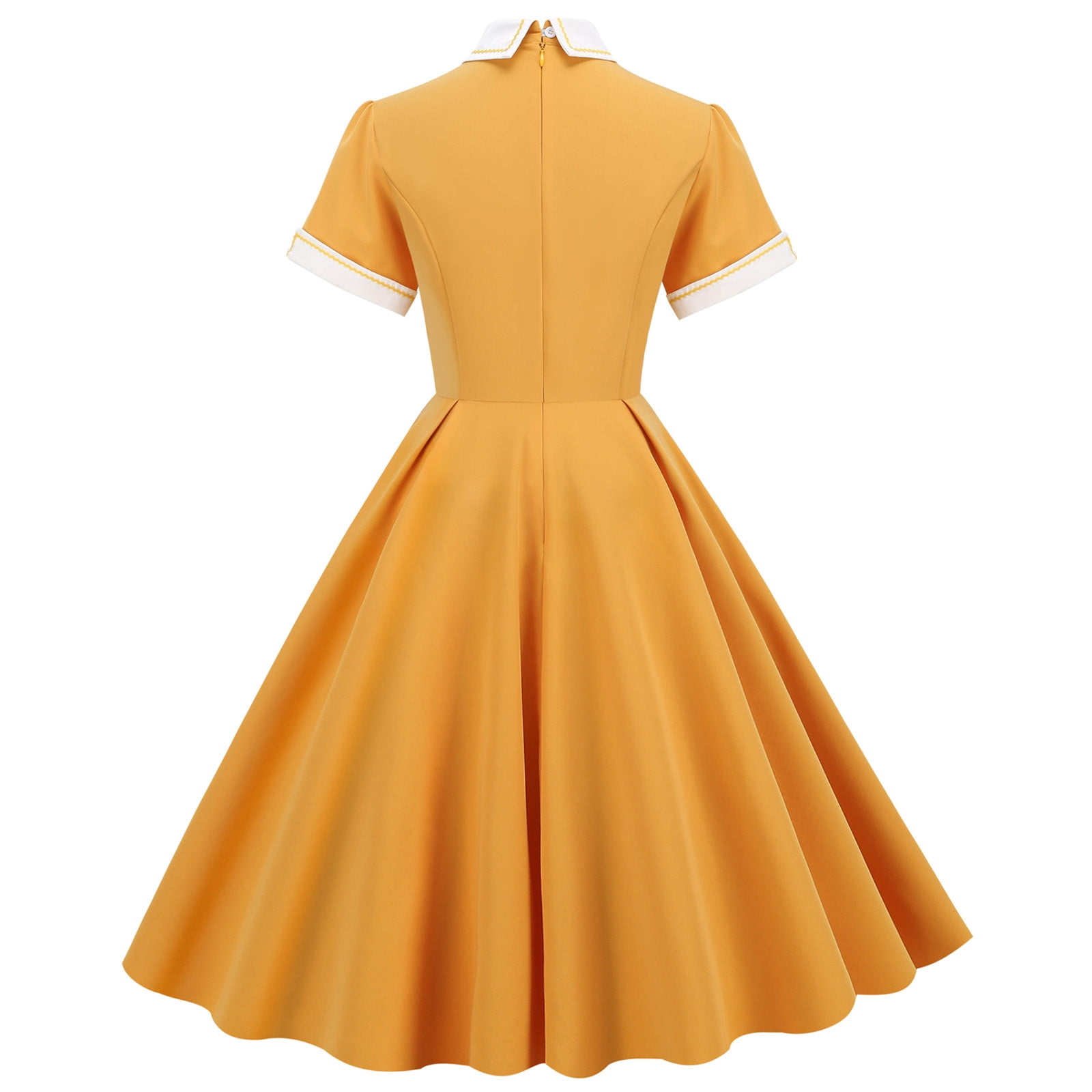 High neck collar dress hotsell