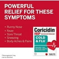 Coricidin HBP Cold and Flu Relief for Blood Pressure 10 Tablets, Pack