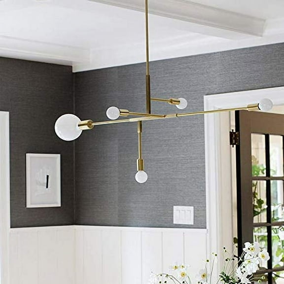 Nauticaz 40W Brass Antique Sputnik Chandeliers Indoor Ceiling Light Lamp