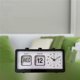 thumbnail image 4 of Mechanical Alarm Clock Novelty Flip Clock Desktop Digital Clock with Calendar Clock Home Decor Retro, 4 of 5