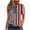 Multicolor-5, variant on VerPetridure American Flag Stars Stripes Shirts for Women 4th of July Patriotic Shirt Cute Graphic Blouse USA Flag Tops Summer Tee