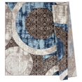 thumbnail image 2 of MDA Home Crystal 2'x3' Abstract Transitional Fabric Area Rug in Beige, 2 of 4