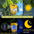 thumbnail image 4 of 2 Pcs Wasp Traps for Outdoors Wasp Killer Hanging Bee Traps Hornet Trap Reusable Fly Bee Killer Wasp Killer for Indoor Outdoor Patio Garden Home Wasp Traps Outdoor Hanging, 4 of 8