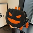 thumbnail image 2 of Cosmetic Bag Pumpkin Purse Halloween Crossbody Bag for Women Stylish Accessories and Unique Fashion Statement, 2 of 4