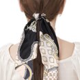 thumbnail image 5 of Bow Ponytails Hair Holders Hair Bands Elastic Hair Ties Cute Hair Scarf Ribbon for Girls and Women, 2pcs-Style 3;, 5 of 5
