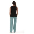 thumbnail image 3 of Just Love Womens Pant Set  Soft, Relaxing Sleepwear Pajamas (Black - I Love Cat Naps, 1X), 3 of 3