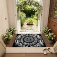 thumbnail image 4 of TIELUTT Large Entrance Carpet Floor Mat with Visual Deception Effect Suitable for High Traffic Flannel Blanket Throw under Bed Carpet Area Rug for Bedroom Knit Throw Blankets for Couch Blanket for Cou, 4 of 4
