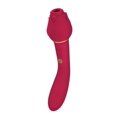 thumbnail image 1 of Secret Kisses Rosegasm Twosome Suction Vibrator, Red, 1 of 4