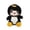 #A04-C, variant on Gugu Gaga Penguin Stuffed Keychain, Soft Fluffy Mini Penguin Plush Pendant, Aesthetic Backpack Bag Charm, Cartoon Animal Key Ring Ornament, Cute Gift for Men Women