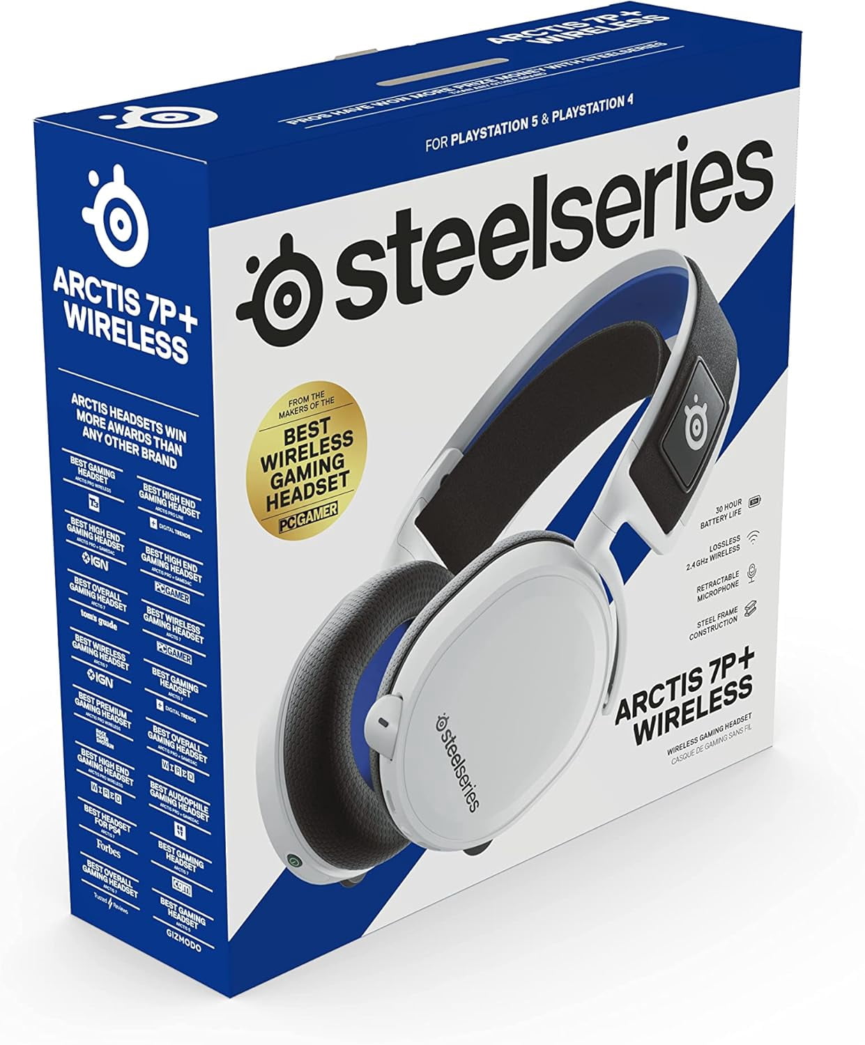 【新品・未使用】steelseries ARCTIS 7P WIRELESS SteelSeries Arctis 7P+ Wireless Gaming Headset with Speaker