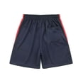 thumbnail image 4 of Ma Croix Men's Elastic Waist Stripe Track Shorts with Casual Drawstring, 4 of 5