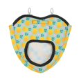 thumbnail image 1 of 1 bolsa de heno para conejos, bolsa de heno para conejillos de indias, bolsa de alimentación para conejos, comedero colgante para animales pequeños, saco de almacenamiento para comedero colgante, piña, 1 of 4