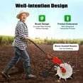 thumbnail image 2 of Garden Hand Push Seeder, 10 Nozzles Roller Seeder, Precision Walk Behind Agricultural Seeds Dispenser, Use for Sowing Seeds, 2 of 13