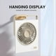 thumbnail image 2 of Ventilador de Escritorio Portátil, Recargable por USB, Mini Ventilador Portátil para Camping, 4 Velocidades, Silencioso, de Mesa, Personal, para Montar en la Pared B, 2 of 5