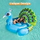 thumbnail image 2 of Flotador inflable para piscina JOYIN Peacock Blue para adultos y niños, 2 of 9
