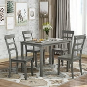 Dinner Table With 4 Chairs Walmart Com