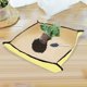 thumbnail image 5 of Estera para trasplantar plantas, estera plegable impermeable para jardinería, estera , almohadilla de riego para plantas de bonsái, jardín Amarillo 75cmx75cm Baoblaze almohadilla para plantar, 5 of 8
