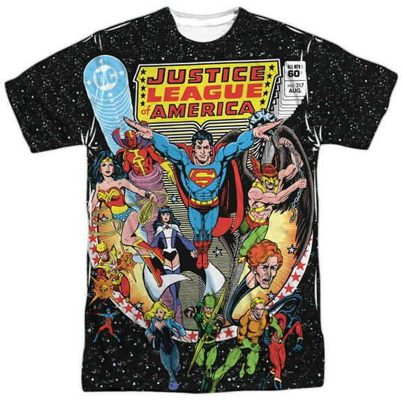 Jla - Stars - Short Sleeve Shirt - Large