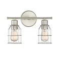 thumbnail image 1 of Meridian M80003BN 2 Light Bath Bar - Brushed Nickel, 1 of 1