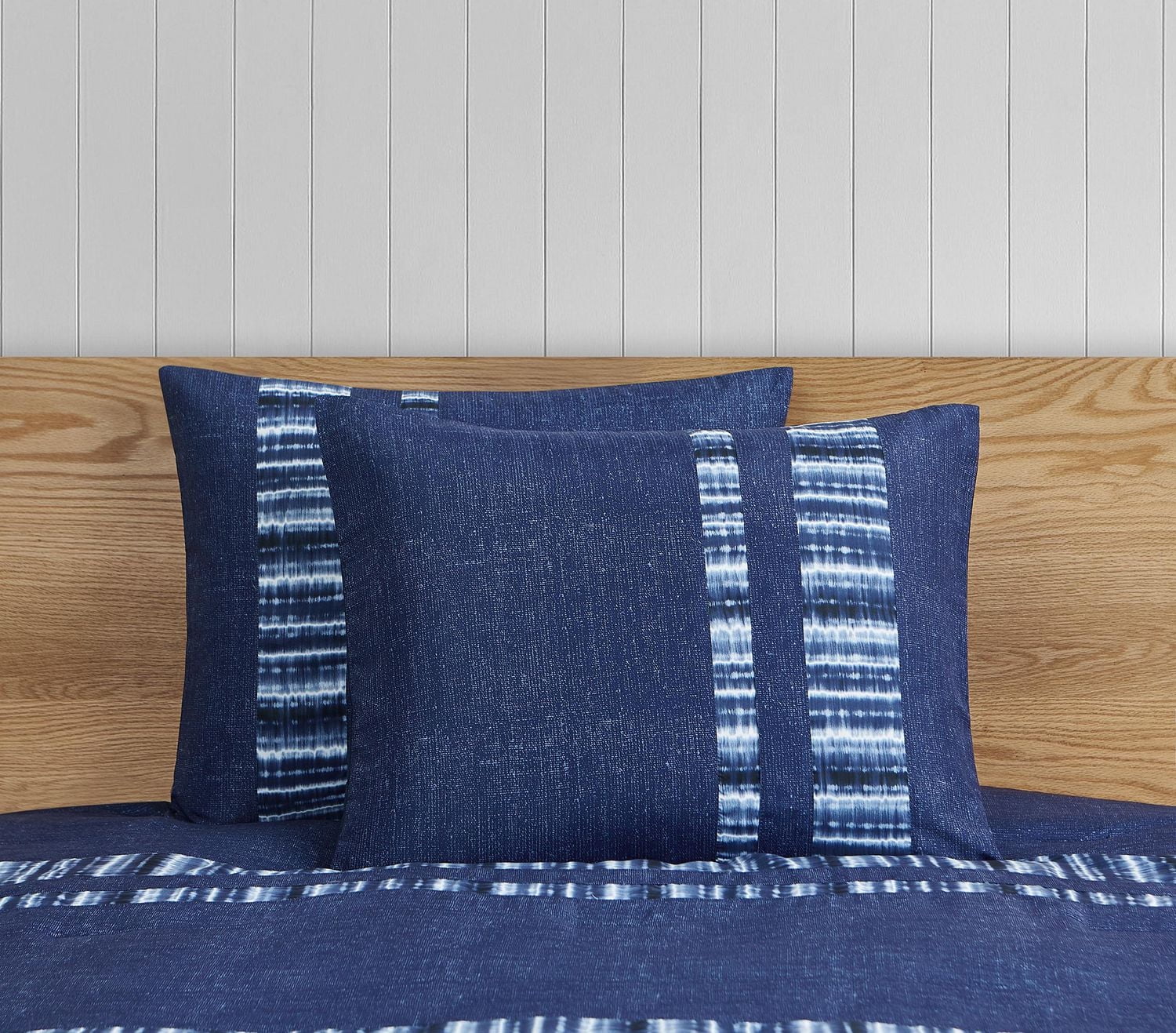 Asami Indigo 4 Piece Comforter Set Double/Queen