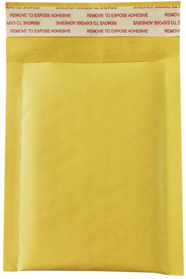 50 Pack 3.5x5 Inches Small Padded Envelopes Kraft Bubble Mailers Self