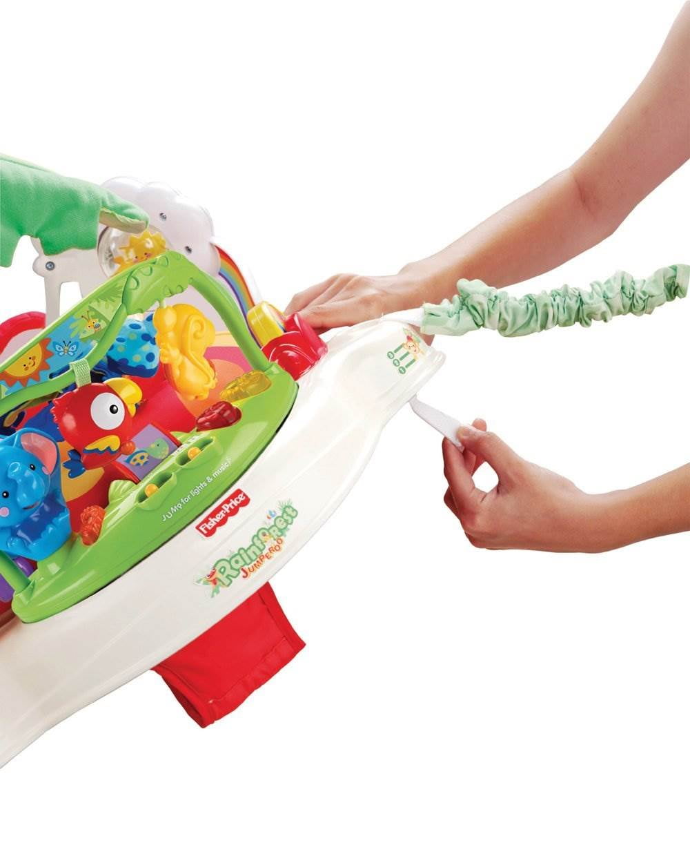 Fisher Price Rainforest Jumperoo Baby Bouncer Entertainer