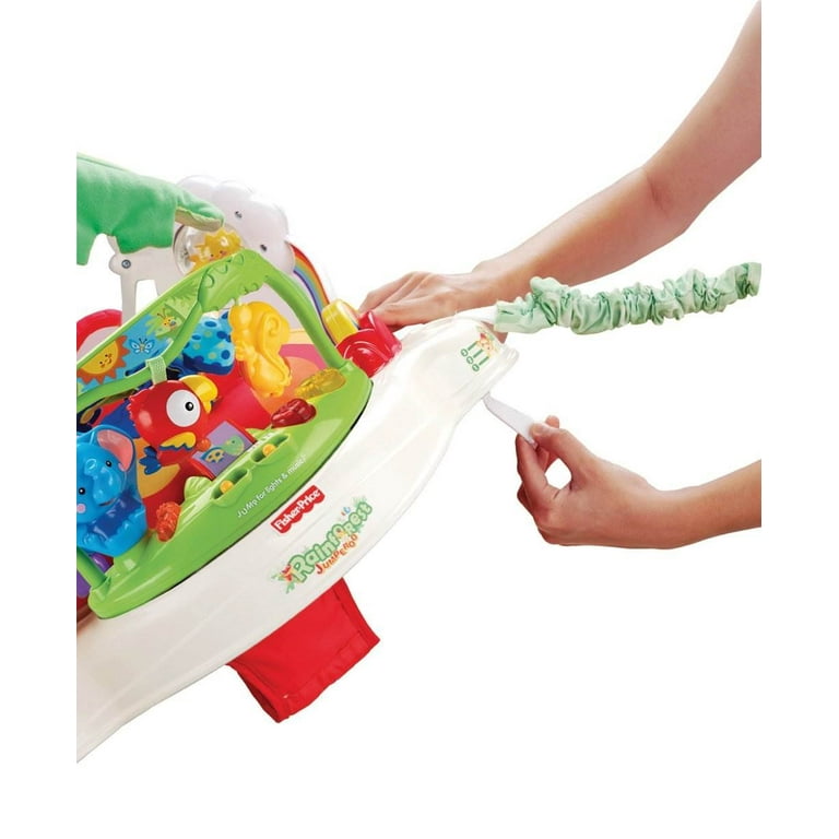 Fisher-Price Jumperoo in Rainforest Theme - Happy Little Tadpole