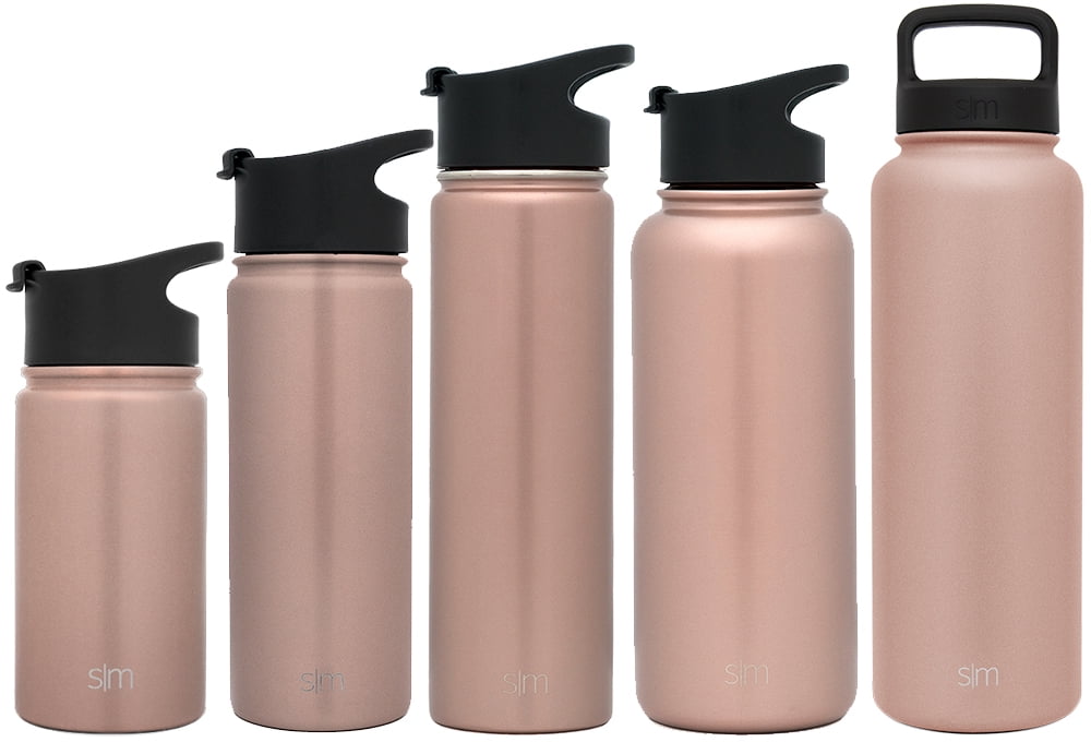 Simple Modern 18 oz Summit Water Bottle Stainless Steel Hydro Metal