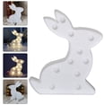 thumbnail image 4 of CIMAXIC LED Night Light Creative Rabbit Shaped Night Light Desktop LED Night Light without Battery for Party,9.45"X7.48"X1.1", 4 of 5