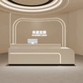 thumbnail image 2 of Commercial Hotel Reception Desk Beauty Salon Luxury Lectern Information Simple Reception Desk Modern Mostrador Room Furniture My Lux Decor Round, 2 of 7