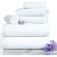 thumbnail image 2 of Somerset Home 6 Piece Cotton Bath Towel Set, White, 2 of 6