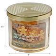 thumbnail image 4 of 14 Oz 3 Wick Jar Candle With Metal Lid (Frosted Gingerbread) - Set of 2, 4 of 4