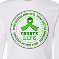 thumbnail image 4 of Inktastic Donate Life-Organ Donation Awareness Long Sleeve Youth T-Shirt, 4 of 5