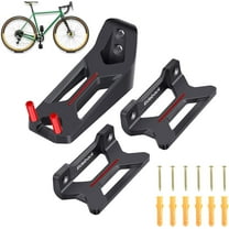 Maxfind Bike Racks for Garage, Space Saving, 3 in 1, 110 Lbs, Black