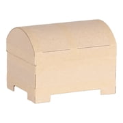 Fun Express DIY Paper-Mache Mini Treasure Chests - Set of 12