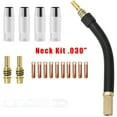 thumbnail image 1 of For Chicago Electric Welder Mig Torch Parts Contact Tip Nozzle Torch Neck Ak15, 1 of 5