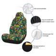 thumbnail image 6 of Sikiie Cute Tribal Leopards Car Seat Covers 2PCs Front Car Seat Covers Universal fit for Most Cars SUVs and Trucks-2 PCS, 6 of 9