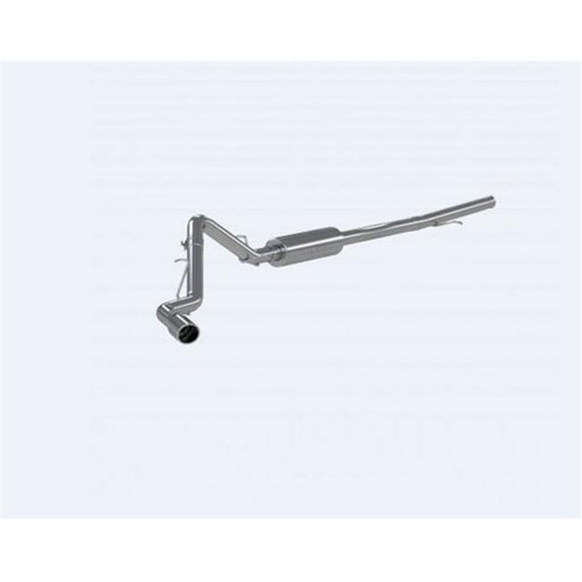 MBRP MBRS5087AL 3 in. Aluminized Steel Cat-Back Exhaust System with Single Side Exit for 2019-2019 Chevy Silverado 1500