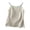 Tank tops for women Grey, variant on Basic Tank Tops For Women Trendy Reversible Camisole Adjustable Button Strap Sleeveless Top Inner Outer Daily Wear Womens Sleeveless Shirts White XXL