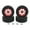 Red, variant on Kokiya 4 Pieces RC Car Wheels and Tires RC Modification Accessory RC Tires and Rims for Black