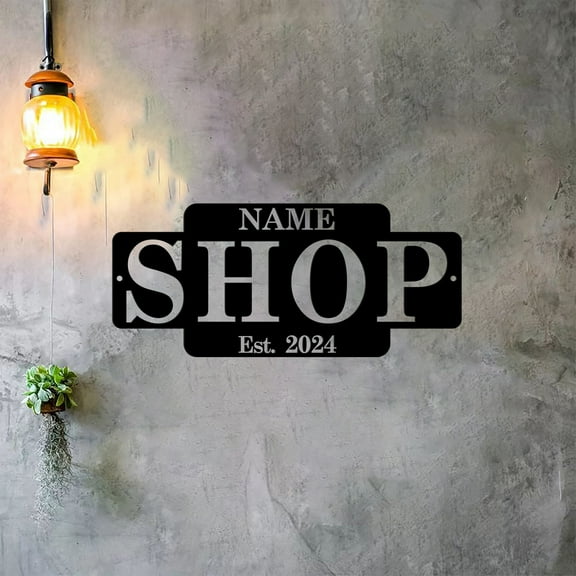 Custom metal sign, Garage sign, custom garage sign, Metal sign personalize outdoor, Garage wall art