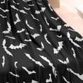 thumbnail image 3 of Black Halloween Bats with White Blanket,Comfortable Soft Lamb Wool Throw Blanket,All Season,Warm Lightweight Blankets for Sofa Bed Couch Living Room Chair,30"x40", 3 of 4