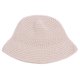 thumbnail image 1 of Beige Straw Woven Bucket Hat for Women's Fashionable Sunshade Breathable Windproof All Seasons 1pc, 1 of 3