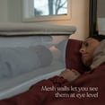 thumbnail image 6 of HALO BassiNest Lite, Slides Over Bed with Mesh Walls for Airflow & Visibility, Lowering Wall for Easy Access, Portable & Lightweight, 6 of 7