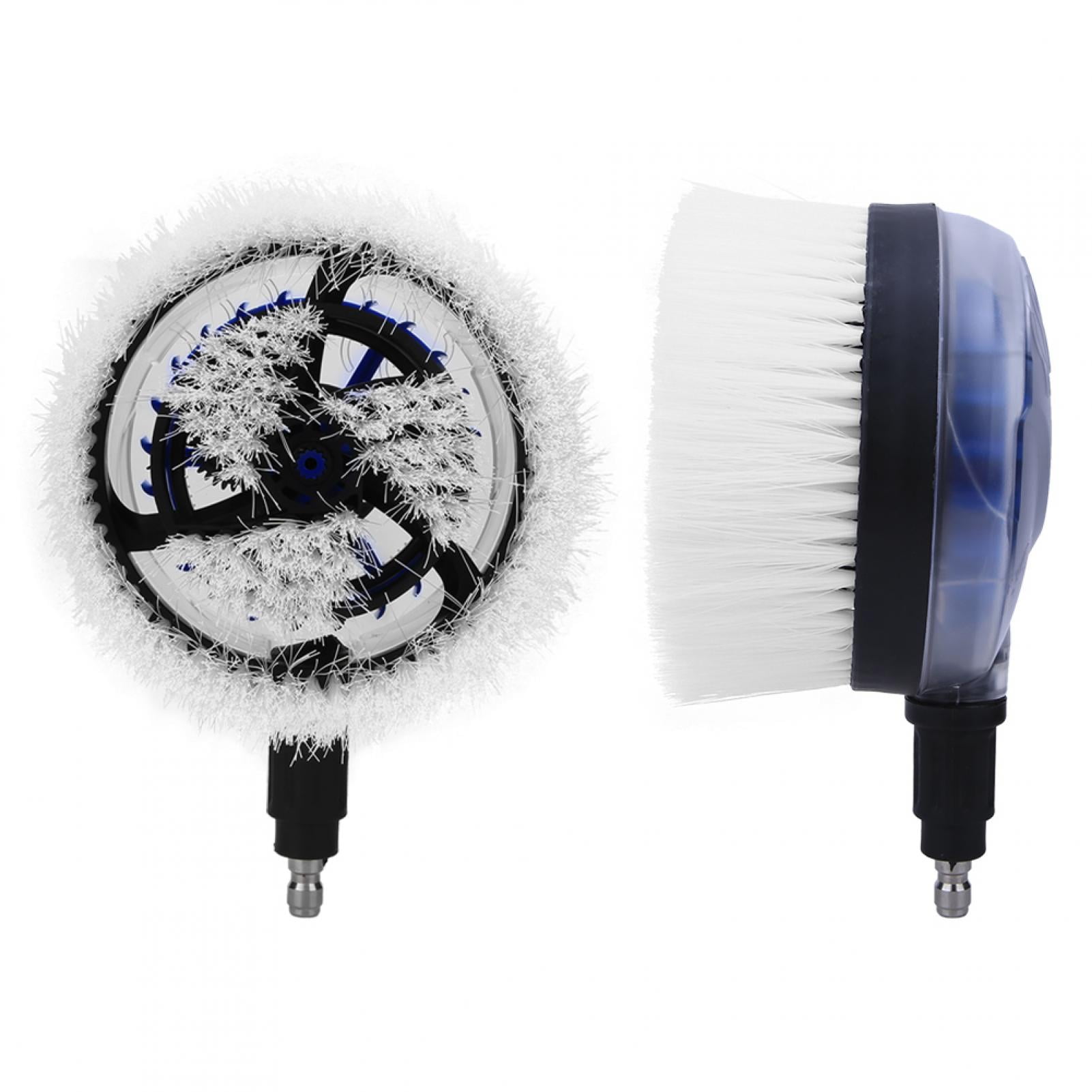 Tebru Cleaning Brush Car Pressure Washer Rotating Brush 360 Degree Fan