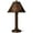 Walnut Wicker, variant on Tahti Outdoor Patio Table Lamp